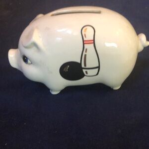 Ceramic vintage piggy bank